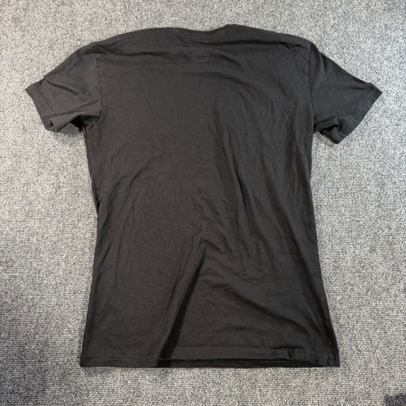 Polo Ralph Lauren Mens Slim Fit T-Shirt Black Red Pony Logo Cotton Large - Picture 4 of 6